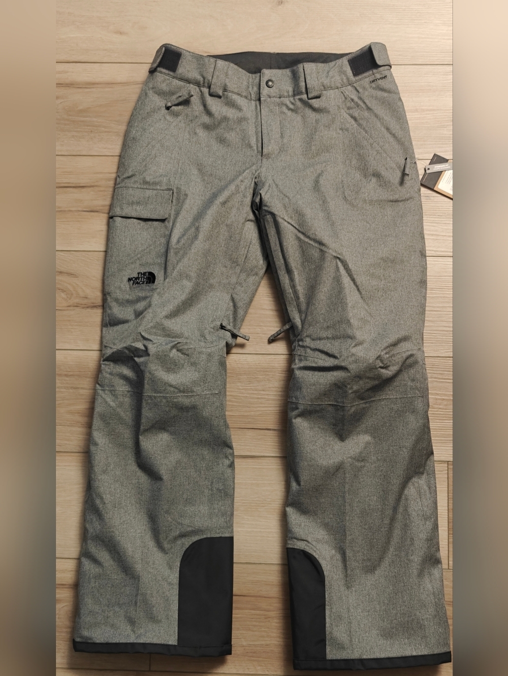 The North Face Freedom Insulated Waterproof Snow Ski Pants Gray Women Size Small